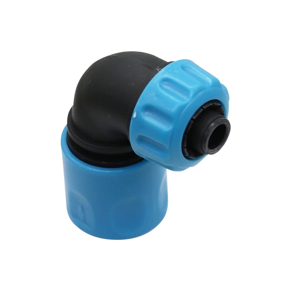 1/2 "(12.5 มม.) ท่อ ABS Elbow Quick Connectors สวนชลประทานข้อต่อล้างรถ