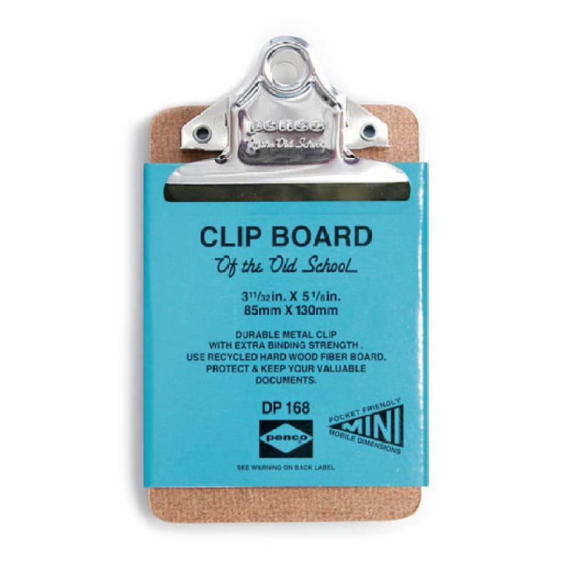 Penco Clip Board A4 Silver / คลิปบอร์ด ขนาด A4 คลิปสีเงิน แบรนด์ Penco จากประเทศญี่ปุ่น (HDP110)