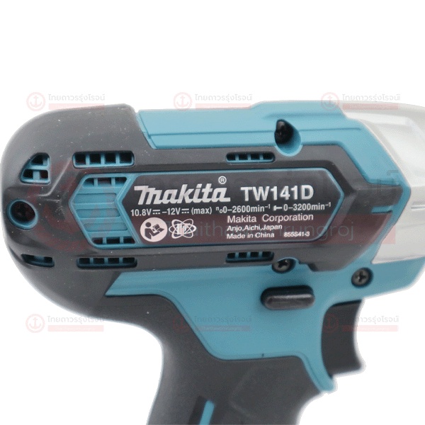 MAKITA TW141 บล็อกไร้สาย 1/2นิ้ว  12v 145nm TW141DZ (เครื่องเปล่า) กล่องกระดาษ |ชิ้น| TTR Store ราคา ถูกที่สุด ดีลบีเคเค แกลเลอรีภาพที่ 4