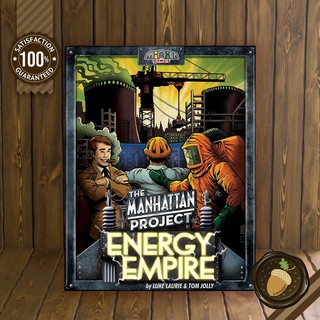 Manhattan Project: Energy Empire บอร์ดเกม คู่มือภาษาอังกฤษ (Boardgame บอร์ดเกม การ์ดเกม เกม)