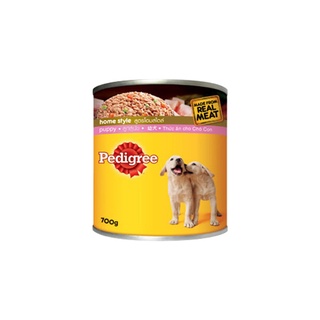 [12PCS][MANOON] Pedigree Can Puppy เพดดิกรีกระป๋องสูตรลูกสุนัขทุกสายพันธุ์ 700g X 12 กระป๋อง