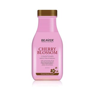 Beaver Cherry Blossom conditioner 350ml  ครีมนวดที่มีน้ำมันสกัดจากดอกซากุระ บำรุงรากผมและหนังศรีษะ กลิ่นหอม