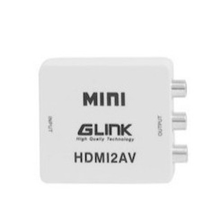 สั่งปุ๊บ ส่งปั๊บ🚀Glink MN073 ตัวแปลง HDMI to AV