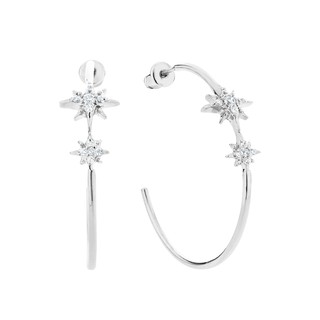 Haus of Jewelry - Celestial Hoop Earrings