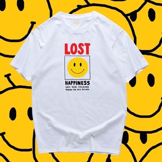 เสื้อยิ้มลาย smiley lost