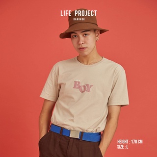 [LIFEPROJECTBKK] I Am A Boy - Pink/Beige