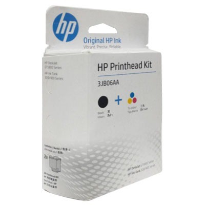 HP 3JB06AA GT51/GT52 BLACK /COLOR หัวพิมพ์มีสีดำ /สี