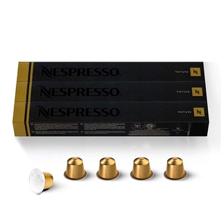 Nespresso Espresso &amp; Lungo VOLLUTO Capsules Ground Coffee เนสเพรสโซ เอสเพรสโซ ลุงโก วอลลูโต้ แคปซูลกาแฟ 30 Capsules