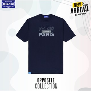 เสื้อยืด AQUANINE-OPPOSITE  เสื้อยืด มินิมอล ลิขสิทธิ์แท้สามารถปรับแต่งได้