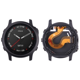 อะไหล่หน้าจอ LCD พร้อมกรอบ สําหรับ Garmin Fenix 6S