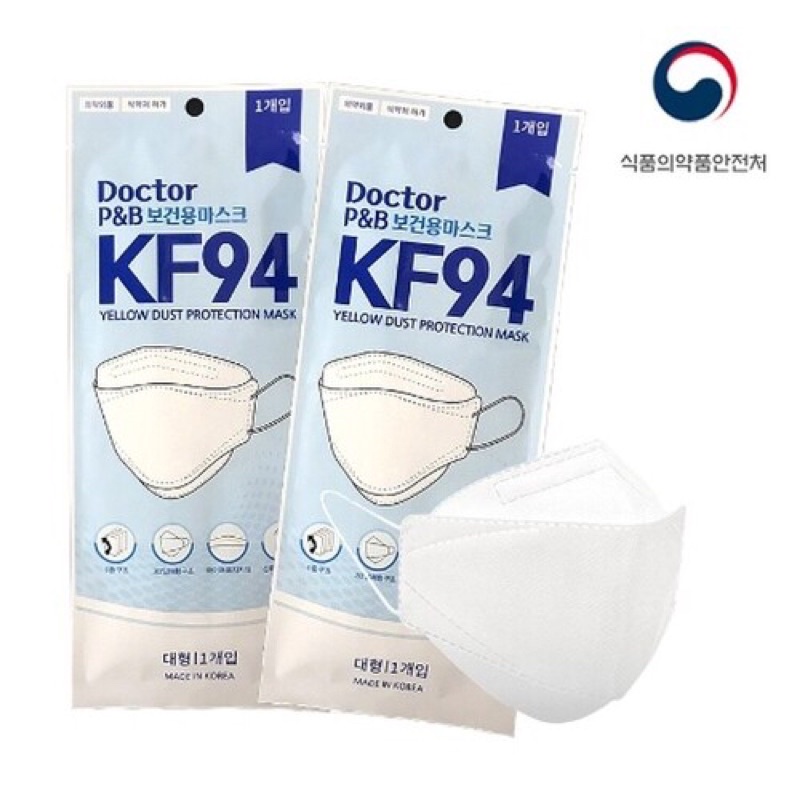 🍳 Kwangya ถูกสุด! พร้อมส่ง } Doctor P&B Mask หน้ากากอนามัย KF94