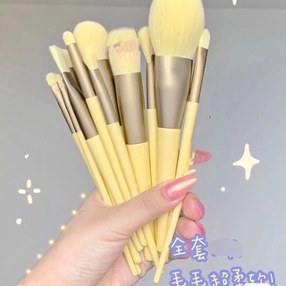 พร้อมส่ง เซ็ตแปรงแต่งหน้า​13ชิ้น​พร้อมถุง+กล่อง
