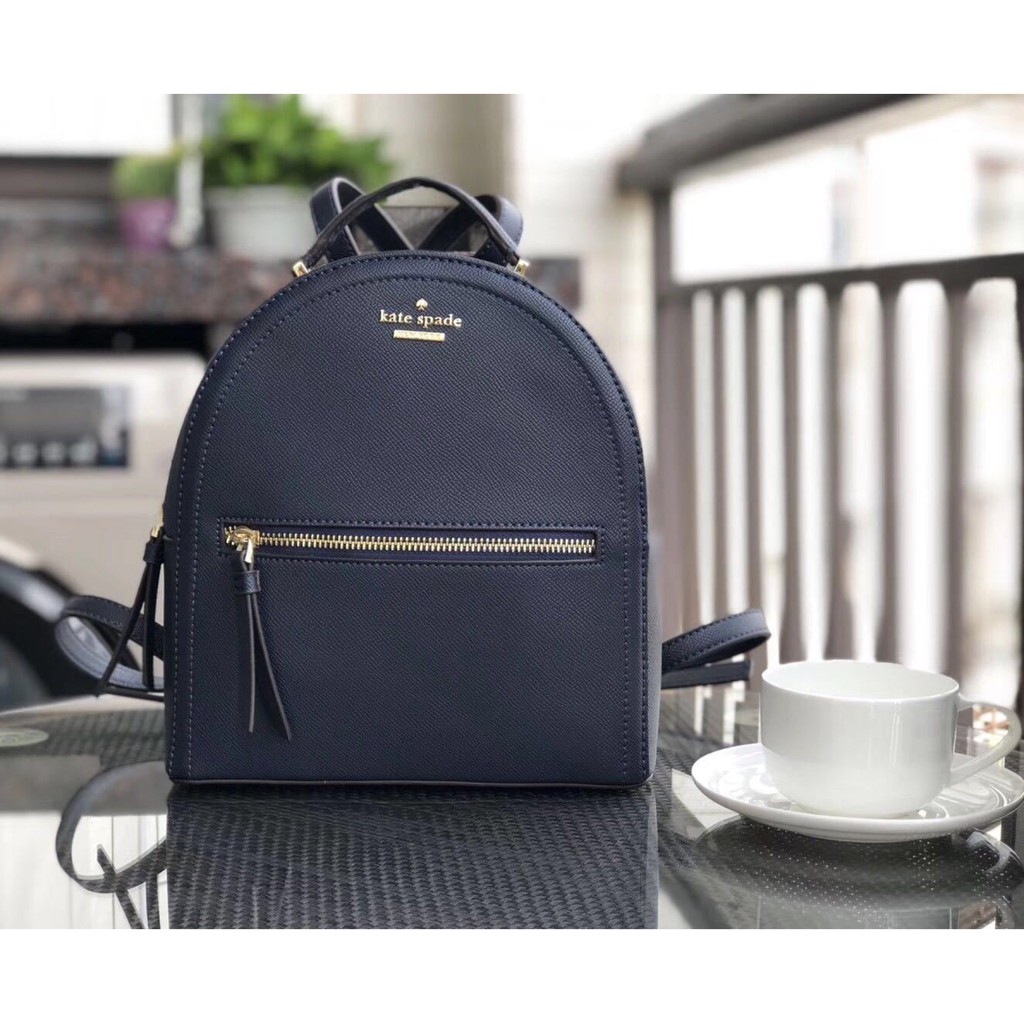 Ready Stock 】Kate Spade Sammi Patterson Drive Small Leather Backpack 908001  jmRk | Shopee Thailand