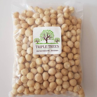 แมคคาเดเมียนัทแบบเต็มเม็ด  KETO Macadamia Whole เกรด A  By Triple Trees