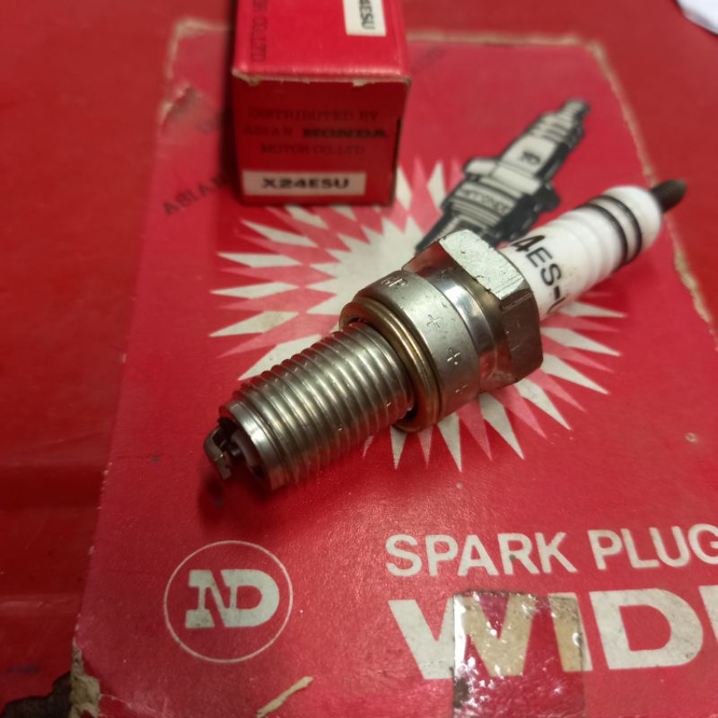 หัวเทียน ND Spark Plugs Wide X24ESU  by Asian honda รหัสอะไหล่ฮอนด้า 98069-58727 เท่ากับNGK D8EA - รูปที่ 7