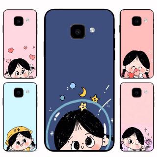 เคสโทรศัพท์พิมพ์ลายการ์ตูนขอบแบบนิ่ม samsung j 2 j 5 j 7 prime a 8 a 9 2018 a 6 plus a 8 plus m 20