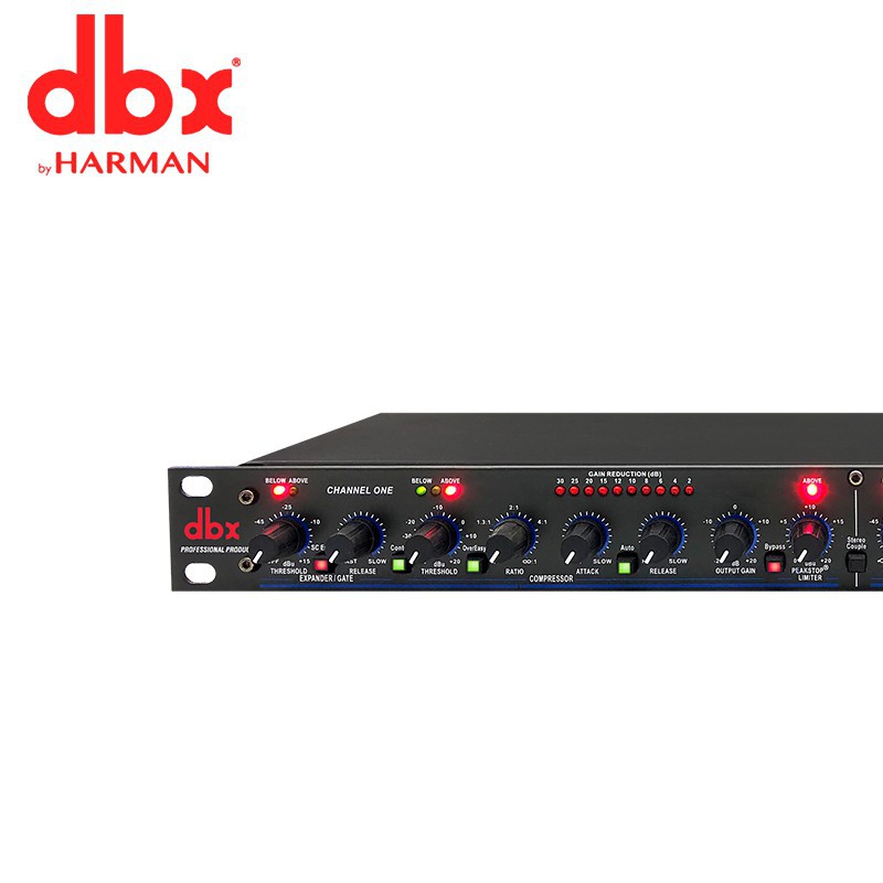 DBX 166XLคอมเพรสเซอร์มืออาชีพ ความแม่นยำสูงสองห้องตัว จำกัด แรงดัน ...