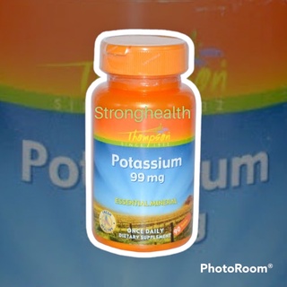 Thompson Organic Potassium 99 mg ขนาด 90 เม็ด