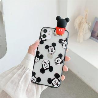 Cartoon มินนี่มิกกี้ Samsung Galaxy A10S A20S A30S A50S A80 A70 A50 A30 A20 A10 เคสมือถือ Hard Case PC+TPU เคสโทรศัพท์ Minnie Mickey