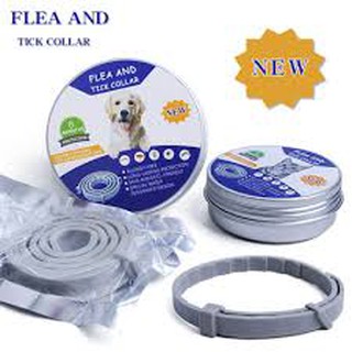 ปลอกคอสุนัขกำจัดเห็บหมัดมหัศจรรย์ Flea &amp; tick collar  ปลอกคอสุนัข