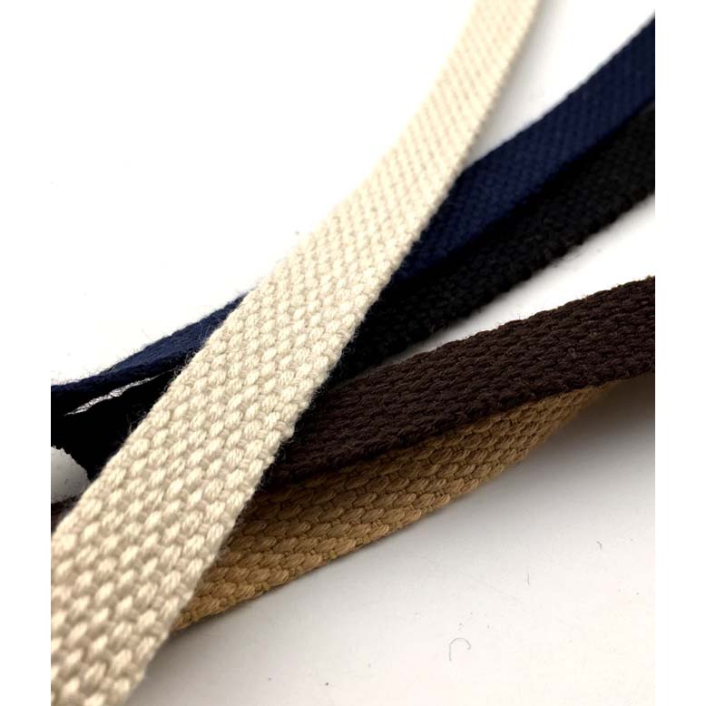 12MM 1.2cm ริบบิ้นผ้าฝ้าย Webbing WOVEN TAPE DIY สายรัดกระเป๋า handle