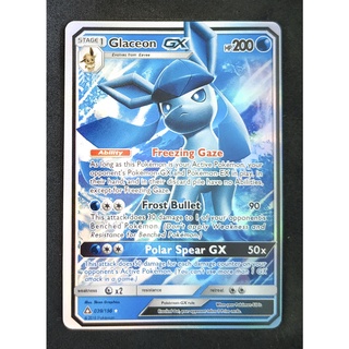 Glaceon GX 039/156 เกลเซีย Pokemon Card Vivid Series ภาษาอังกฤษ