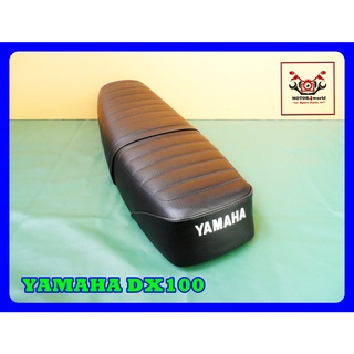 YAMAHA DX100 "BLACK" COMPLETE DOUBLE SEAT // เบาะ เบาะมอเตอร์ไซค์ สีดำ หนังพีวีซี สินค้าคุณภาพดี