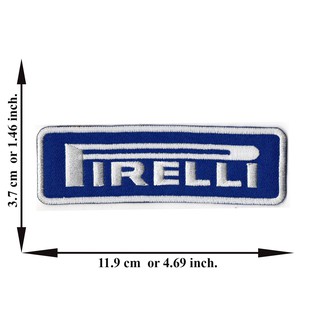 ตัดรีด ตัวรีดติดเสื้อ อาร์มปัก ติดเสื้อปัก ปักเสื้อ DIYลาย PIRELLI