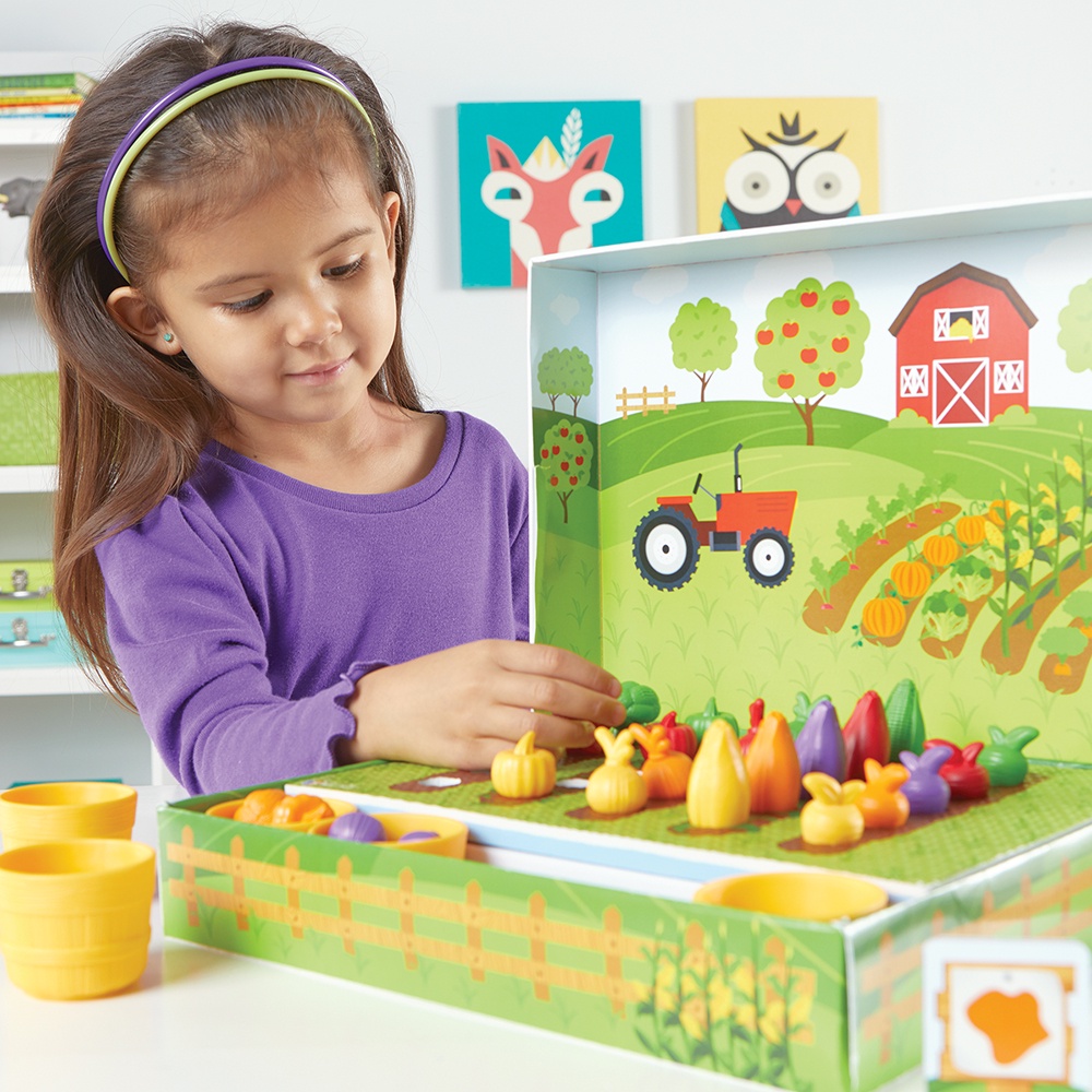 Learning Resources لعبة فرز الخضروات Veggie Farm ‏(3+) — صورة 6