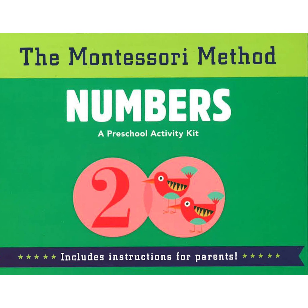 BBW หนังสือ The Montessori Method : Numbers Kit ISBN: 9788854414242
