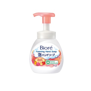 บิโอเร โฟมล้างมือ กลิ่นผลไม้ 250มล Biore Foaming Hand Soap Fruit Scent250ml สบู่ล้างมือ