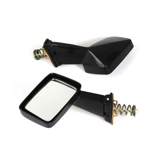 กระจกมองข้าง แบบปรับมือ ซ้าย/ขวา โตโยต้า สตาร์เลต คอมมิวเตอร์ Toyota Publica P30 P40 P50 P60 1000 ปี 2512-27 / 1969-1978