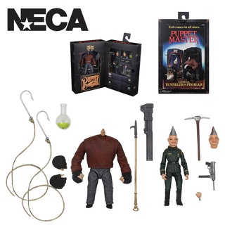 NECA Puppet Master - 7" Scale Action Figure - Ultimate Pinhead &amp; Tunneler 2-Pack