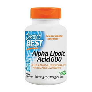 Doctors Best Best Alpha-Lipoic Acid 600 mg 60 Veggie Caps