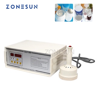 Zonesun GLF-500 เครื่องซีลฟอยล์อลูมิเนียม แบบใช้มือ สําหรับปิดผนึกขวดพลาสติก ฝาขวดวิตามิน ลูกอม