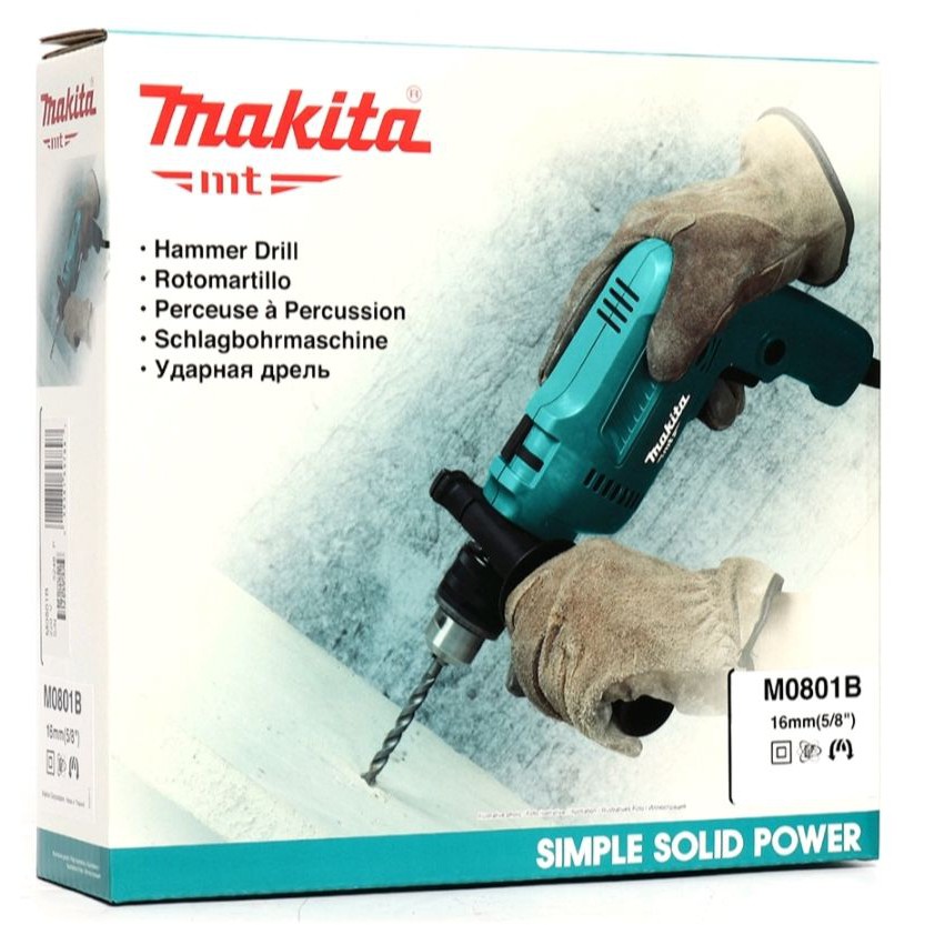 สว่านกระแทก MAKITA M011-M0801B 16 มม. 500 วัตต์