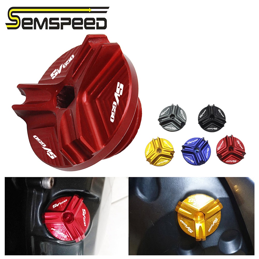 ปรับโฉม&SEMSPEED For SV650 SV650S SV650A SV650X SV 650 Motorcycle M20*1