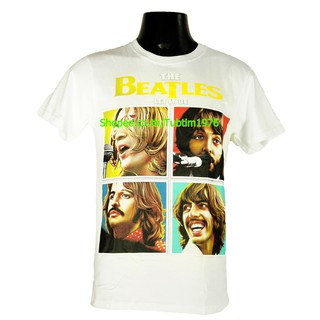 เสื้อยืดสุดเท่เสื้อวง The Beatles เสื้อวินเทจ ลายอมตะ เสื้อวินเทจ เดอะบีเทิลส์ BTL8141S---5XL