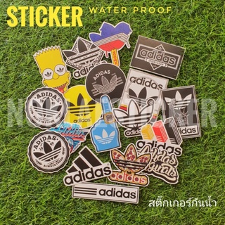 Stickers Adidas สติ๊กเกอร์PVCอย่างดีกันน้ำกันรอยสำหรับแปะวัสดุผิวเรียบบทั่วไป💯