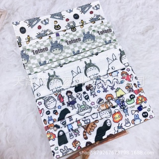 หน้ากากอนามัย ลายการ์ตูนอนิเมะ My NEIGHBOUR TOTORO My Neighbor TOTORO แบบใช้แล้วทิ้ง 3 ชั้น สําหรับเด็ก และผู้ใหญ่ 50 ชิ้น