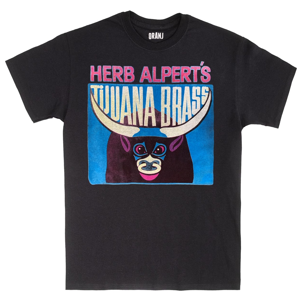 เสื้อยืด Tijuana Brass "Lonely Bull" คุณภาพสูงเสื้อผ้าพิมพ์ลายสร้างสรรค์-Tee