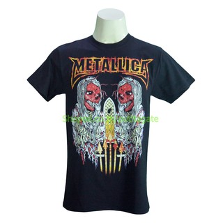 เสื้อวง Metallica เสื้อไซส์ยุโรป เมทัลลิกา PTA953 เสื้อวินเทจ ลายอมตะ