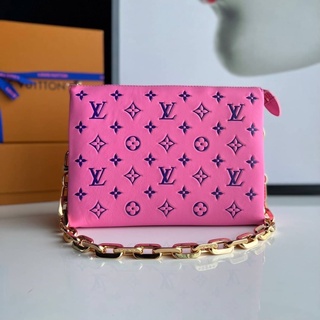 ✨ผ่อนชำระได้✨ LOUIS VUITTON COUSSIN กระเป๋าสายโซ่ คอลเลคชั่นใหม่ล่าสุด 2022