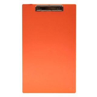 คลิปบอร์ด F4 สีส้มใส โรบิน R20 Clipboard F4 Transparent orange Robin R20