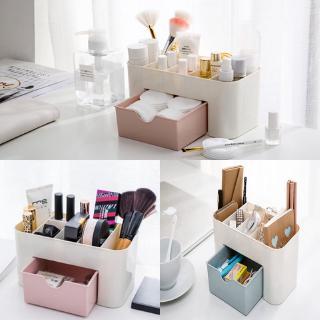 【COD】ชั้นวางเครื่องสำอาง สวย เรียบหรู เครื่องสำอางค์แบบ6ช่อง Cosmetic Storage Box 6 GRID 22*10.5*10.5cm