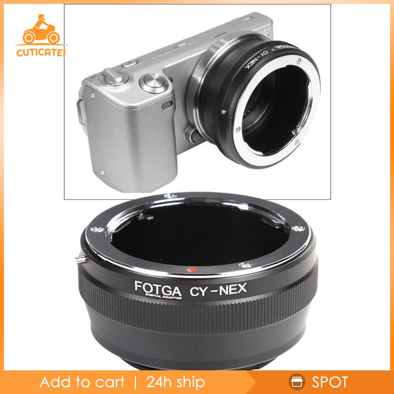 [M1-CUT1] อะแดปเตอร์เลนส์สําหรับกล้อง CY- Mount สําหรับ C/Y 5 5N NEX6 7