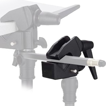 Multi-Functions Studio rod pole Super Clamp พร้อม 1/4 "3/8 Spickgot Connector Kai Crab Clamp โลหะ