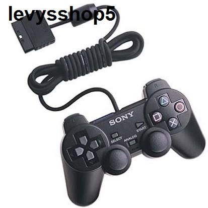 จัดส่งกรุงเทพฯจัดส่งเฉพาะจุด☁จอย เพทู PS2 จอยเกม จอยสติ๊ก คอนโทรลเลอร์ มือเกม Controller Joystick Joy Playstation 2 IC