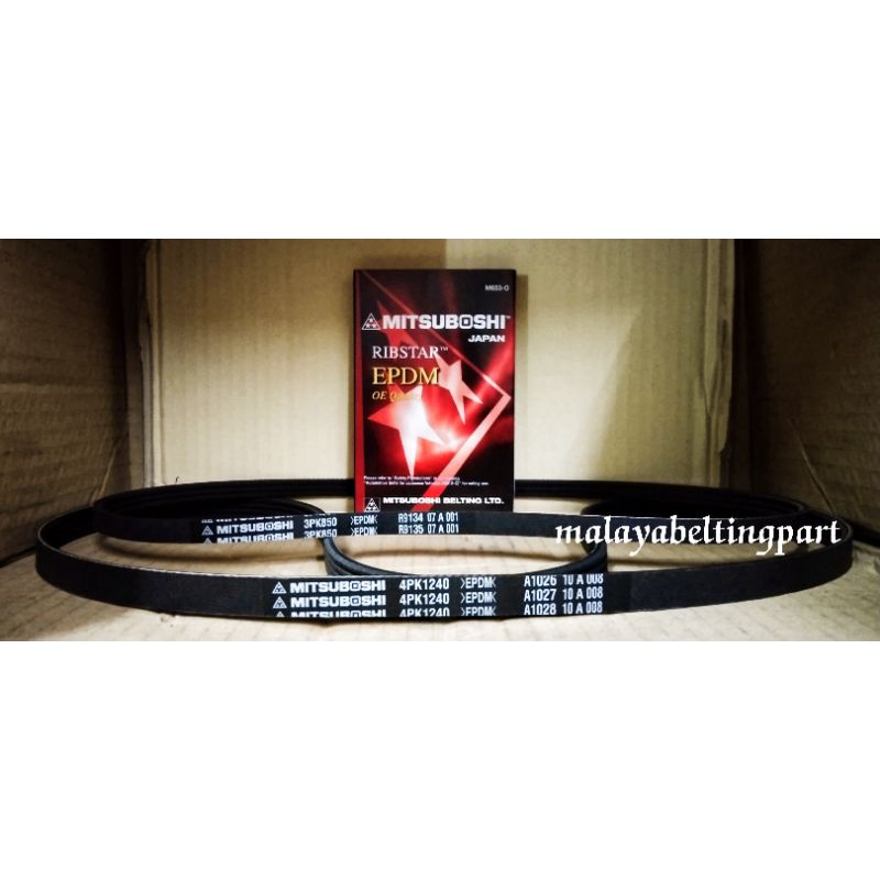 TOYOTA VIOS 1.5 ( NCP42 / NCP150 )( 4PK1240 + 3PK850 MITSUBOSHI