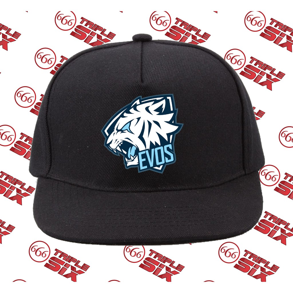 หมวก Snapback สําหรับเล่นเกมทีม Esports Cotton Evos - ตํานานมือถือ PUBG DotA2